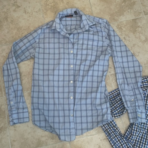2 Men's Size S/P Van Heusen 14-14.5 Dress Shirts​ - Picture 2 of 12
